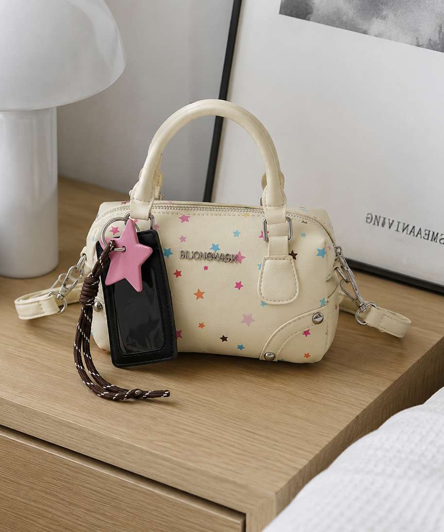Sidera Star Print Mini Handbag