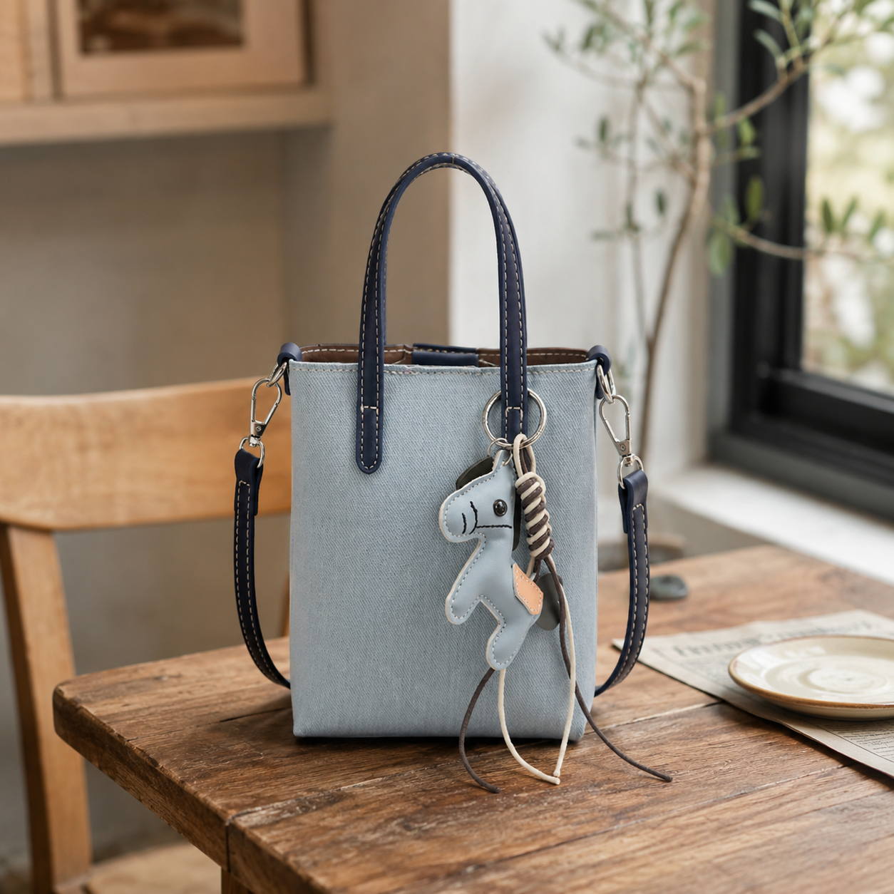 Torenne Horse Charm Phone Bag