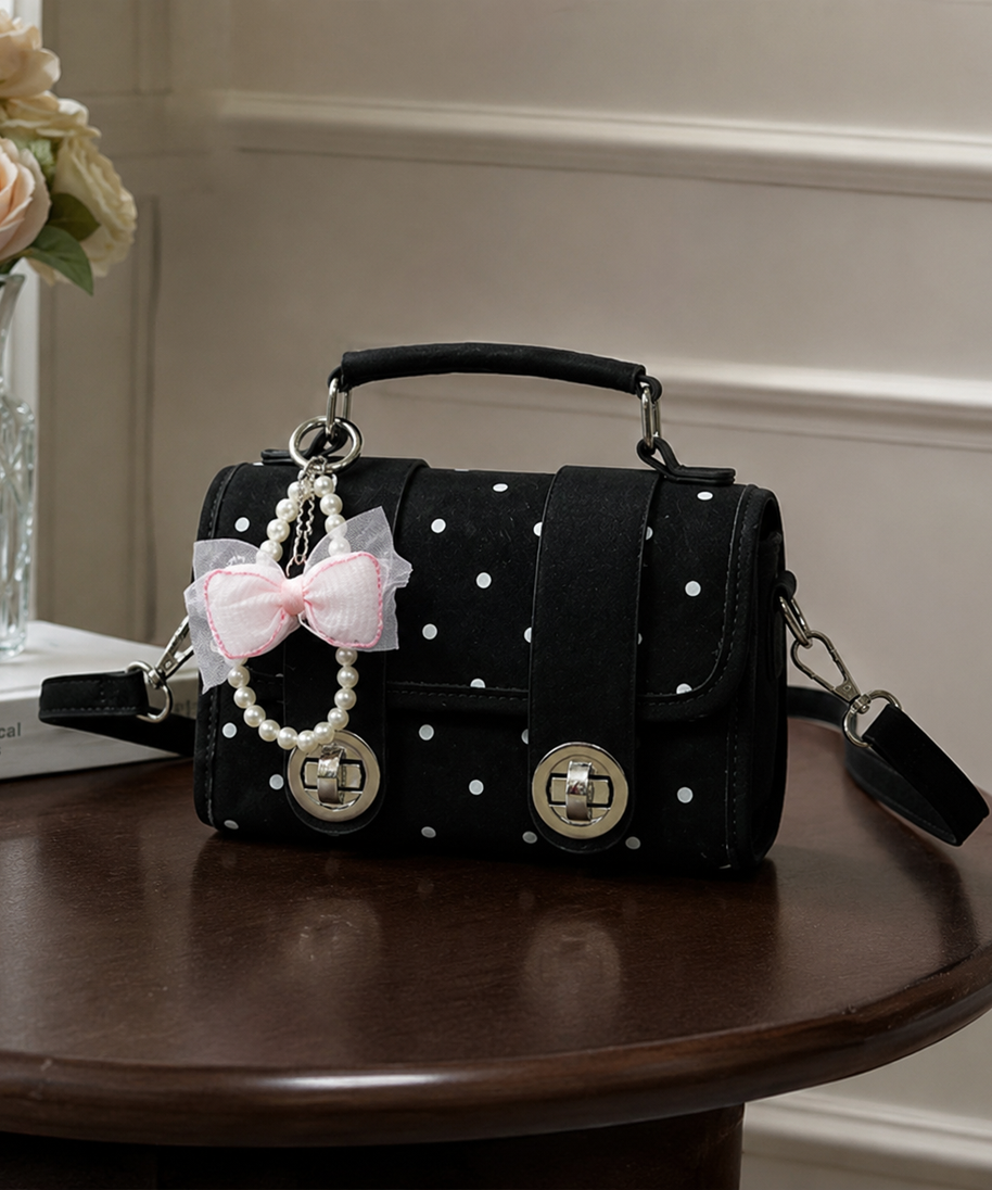 Jolivra Bow Charm Mini Bag