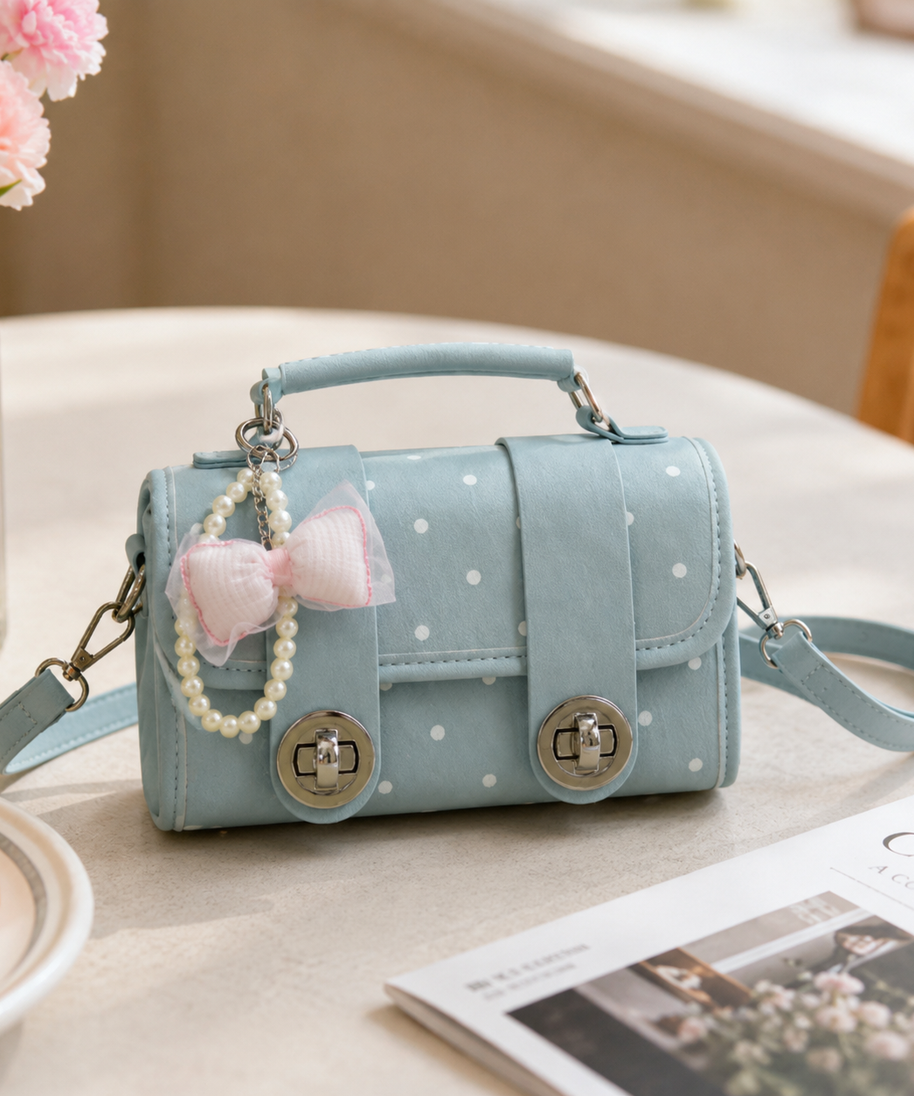Jolivra Bow Charm Mini Bag