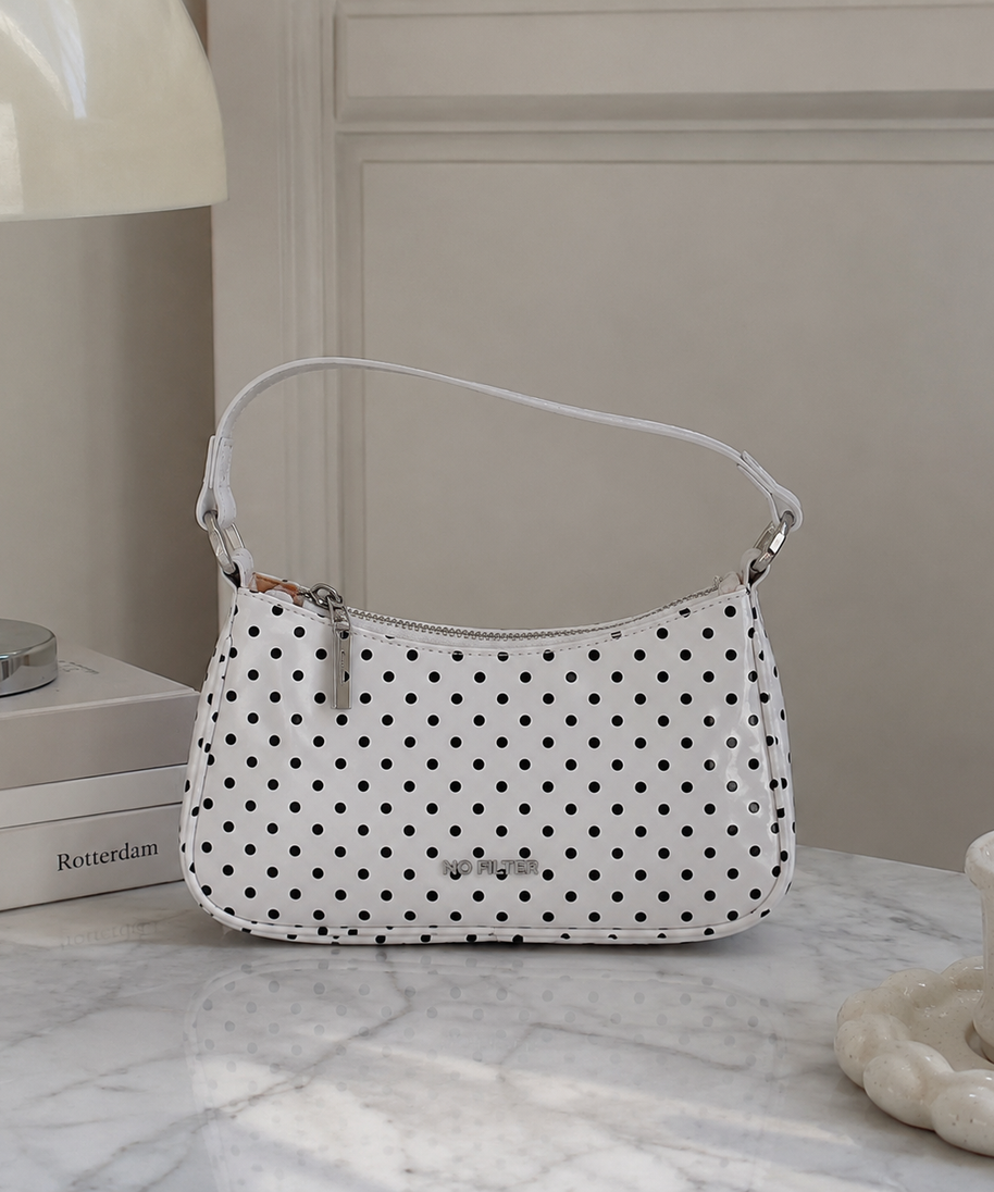 Rubiena Polka Dot Shoulder Bag