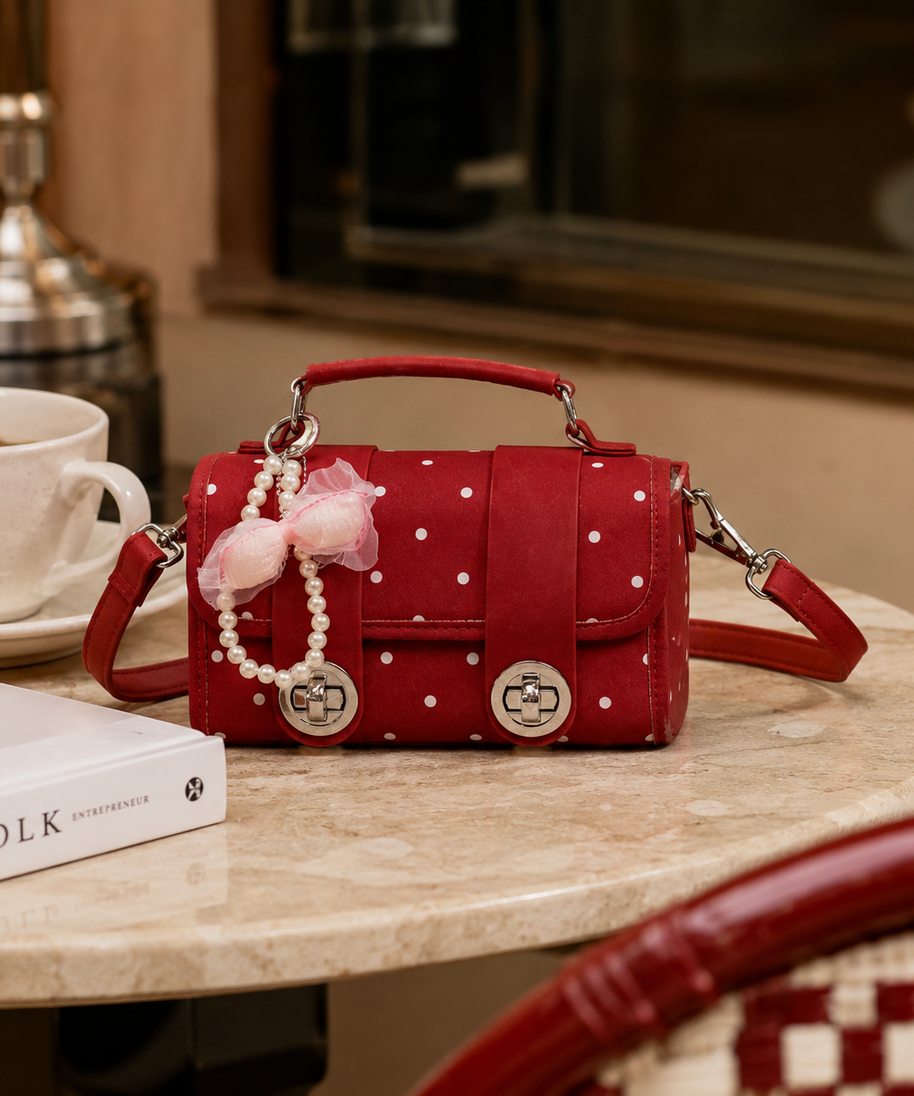 Jolivra Bow Charm Mini Bag