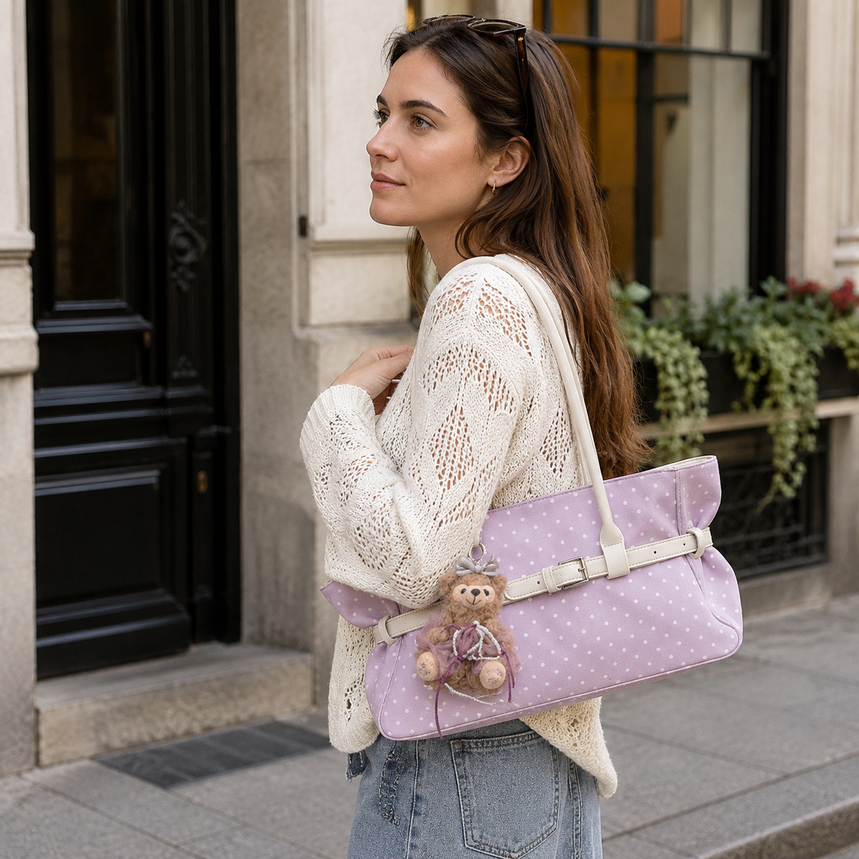 Taffira Polka Dot Tote Bag