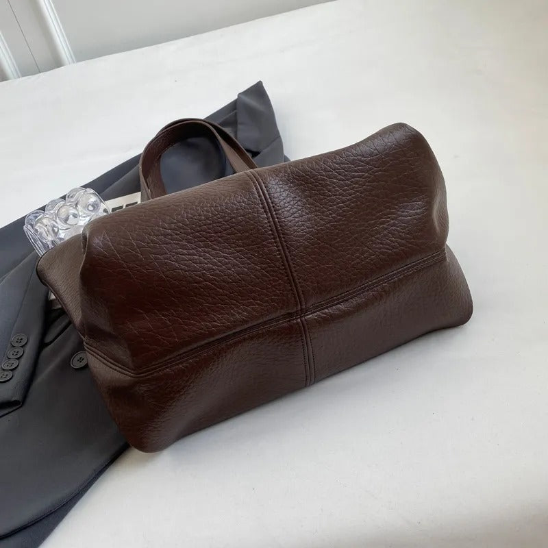 Manya Vegan Leather Tote Bag