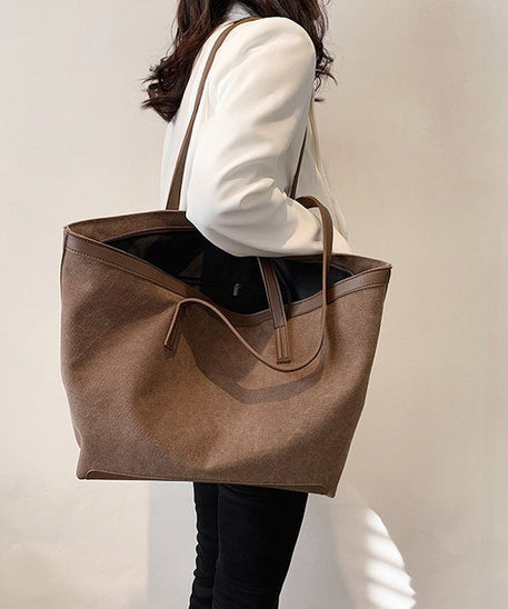 Provence Vegan Leather Tote Bag
