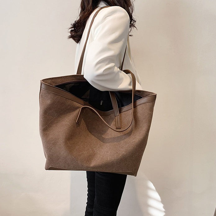 Provence Vegan Leather Tote Bag