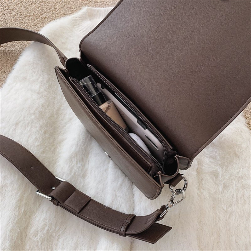Serre Vegan Leather Crossbody Bag