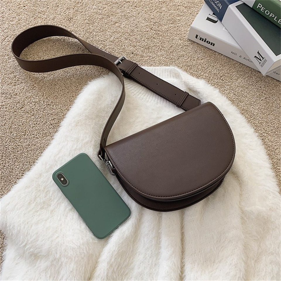 Serre Vegan Leather Crossbody Bag