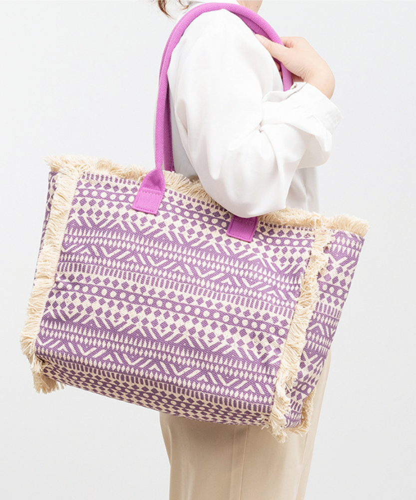 Flora Floral Print Tote Bag