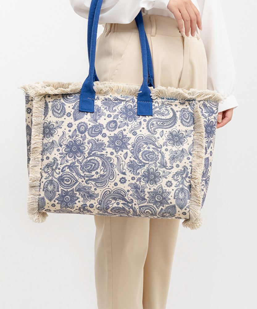 Flora Floral Print Tote Bag