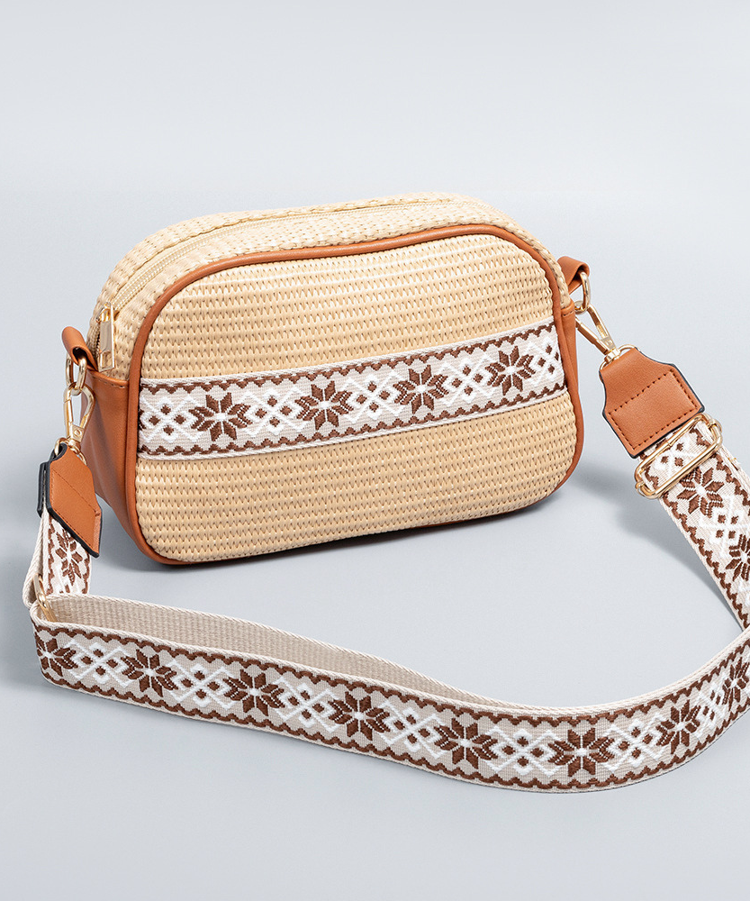 Daphne Vegan Leather Crossbody Bag