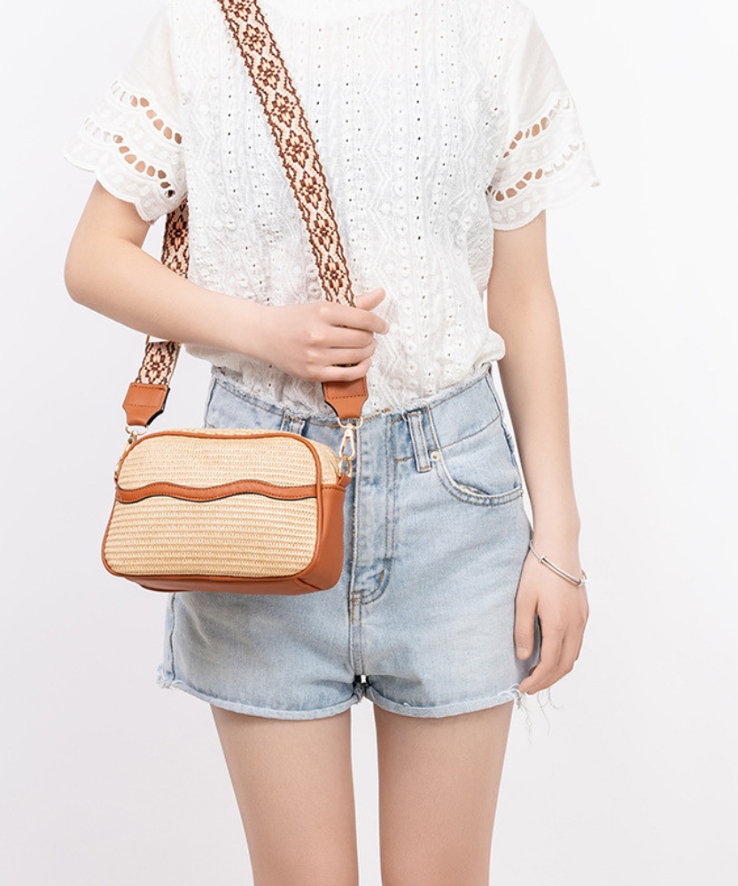 Daphne Vegan Leather Crossbody Bag