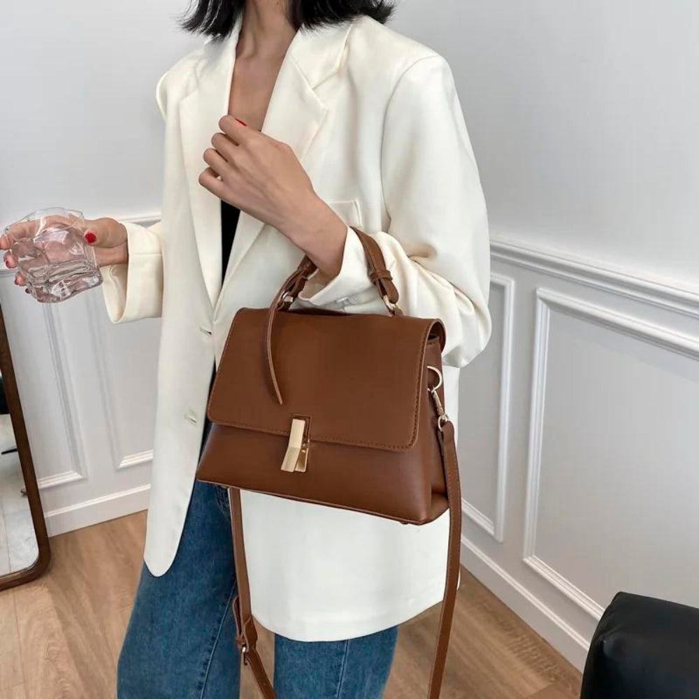 Orlah Vegan Leather Crossbody Bag