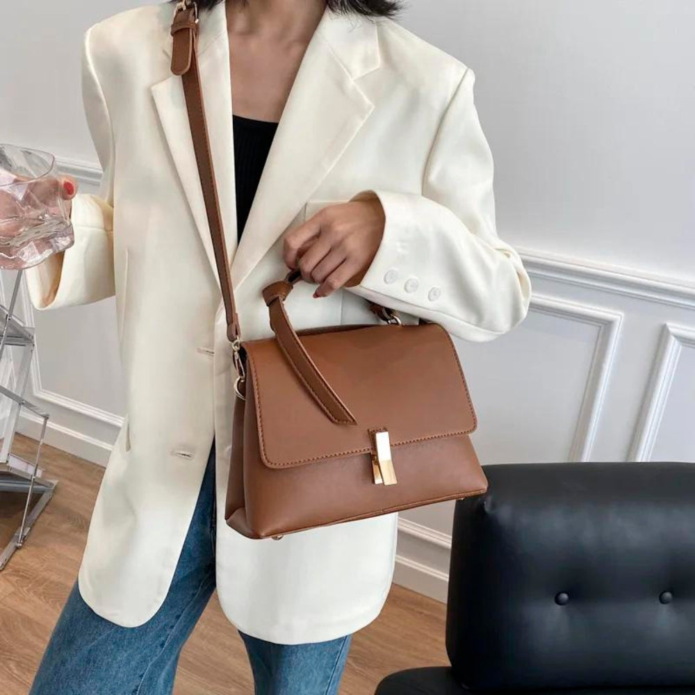 Orlah Vegan Leather Crossbody Bag