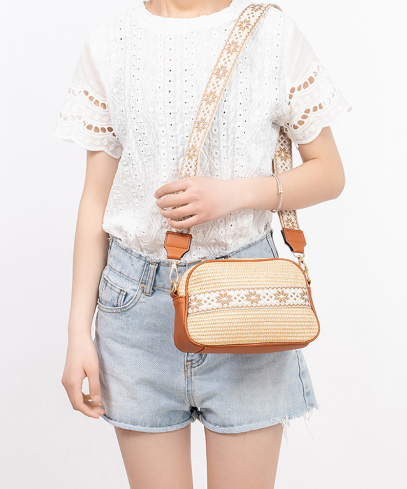 Daphne Vegan Leather Crossbody Bag