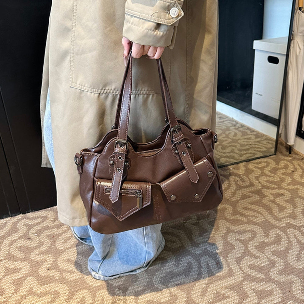 Verena Vegan Leather Shoulder Bag