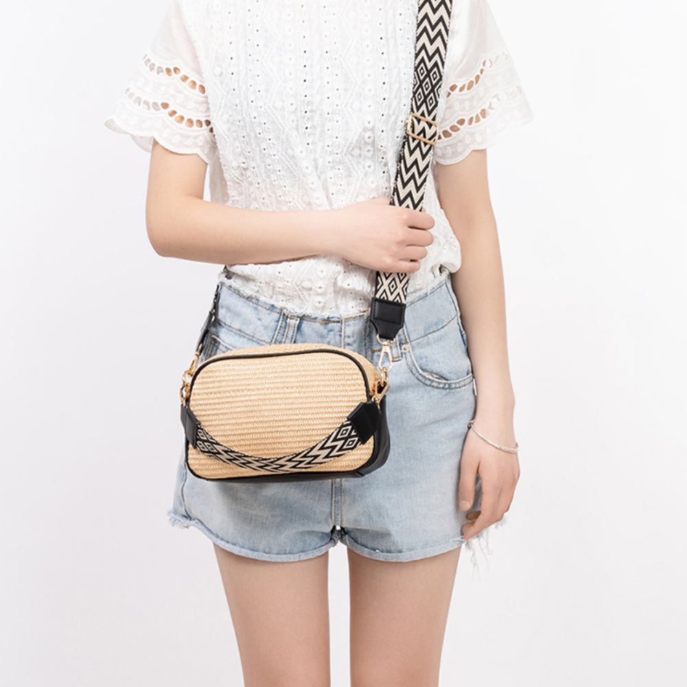Daphne Vegan Leather Crossbody Bag