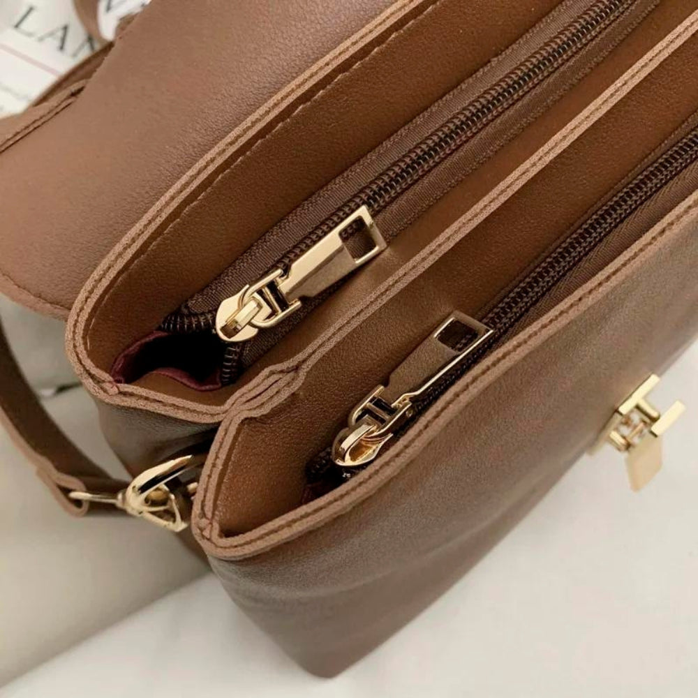 Orlah Vegan Leather Crossbody Bag