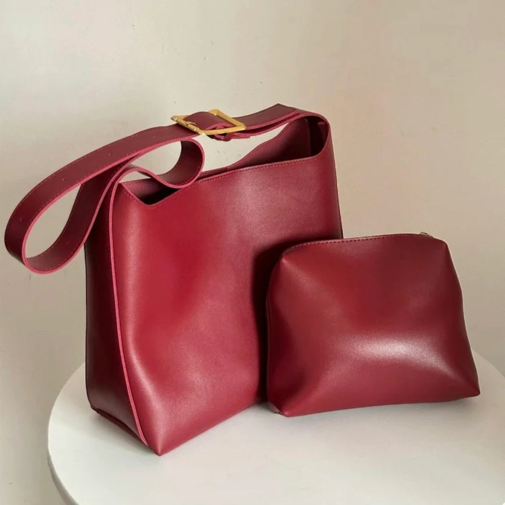 Ganna Vegan Leather Shoulder Bag