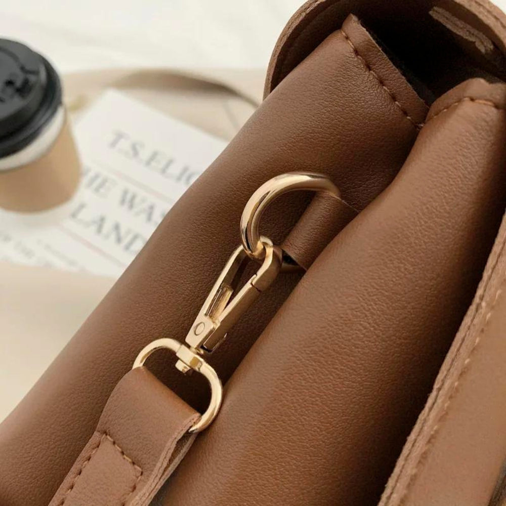 Orlah Vegan Leather Crossbody Bag