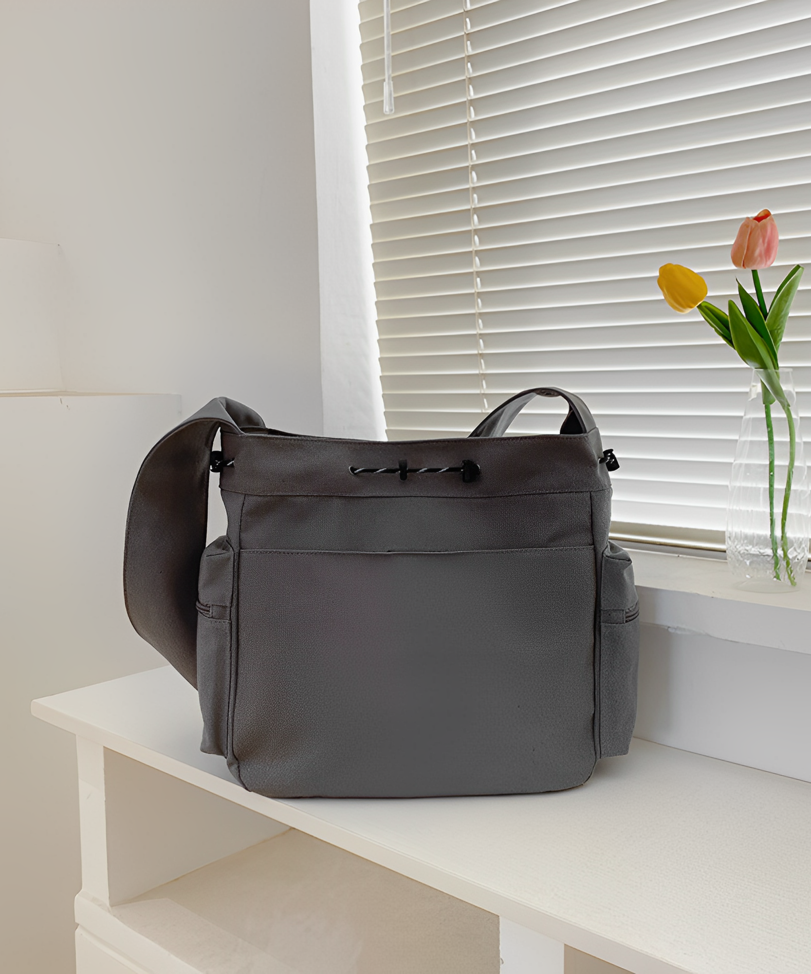 Stella Vegan Leather Hobo Bag