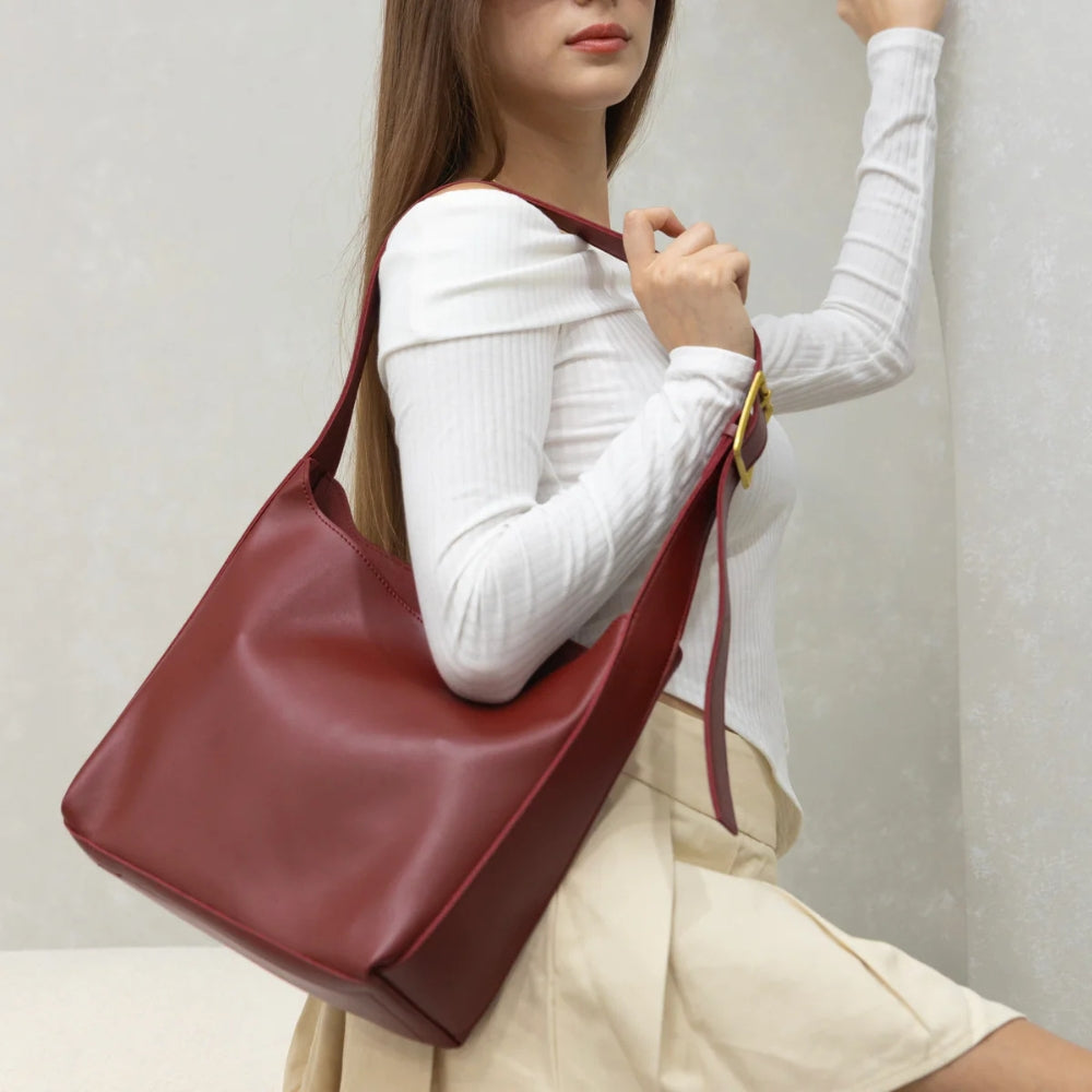 Ganna Vegan Leather Shoulder Bag
