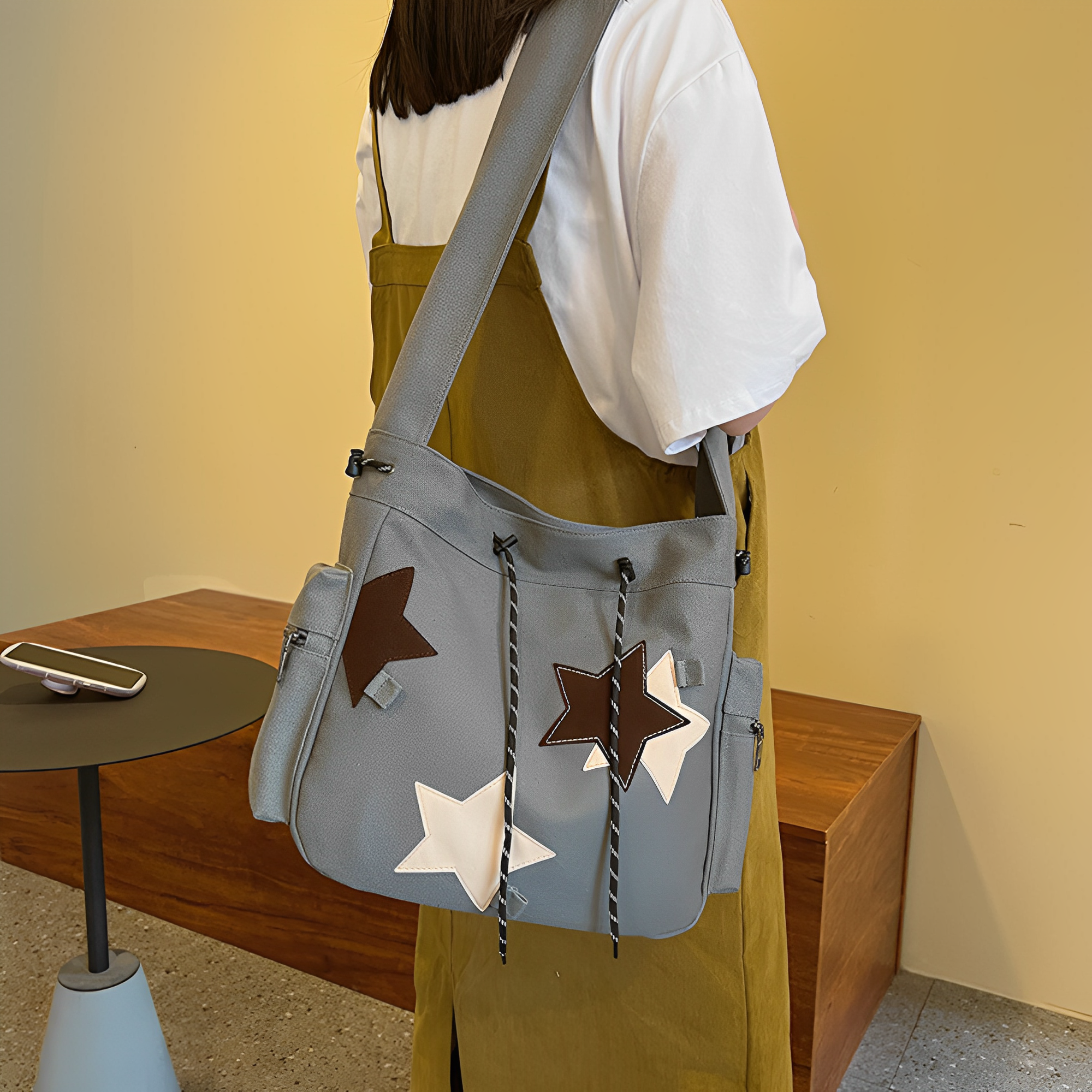 Stella Vegan Leather Hobo Bag