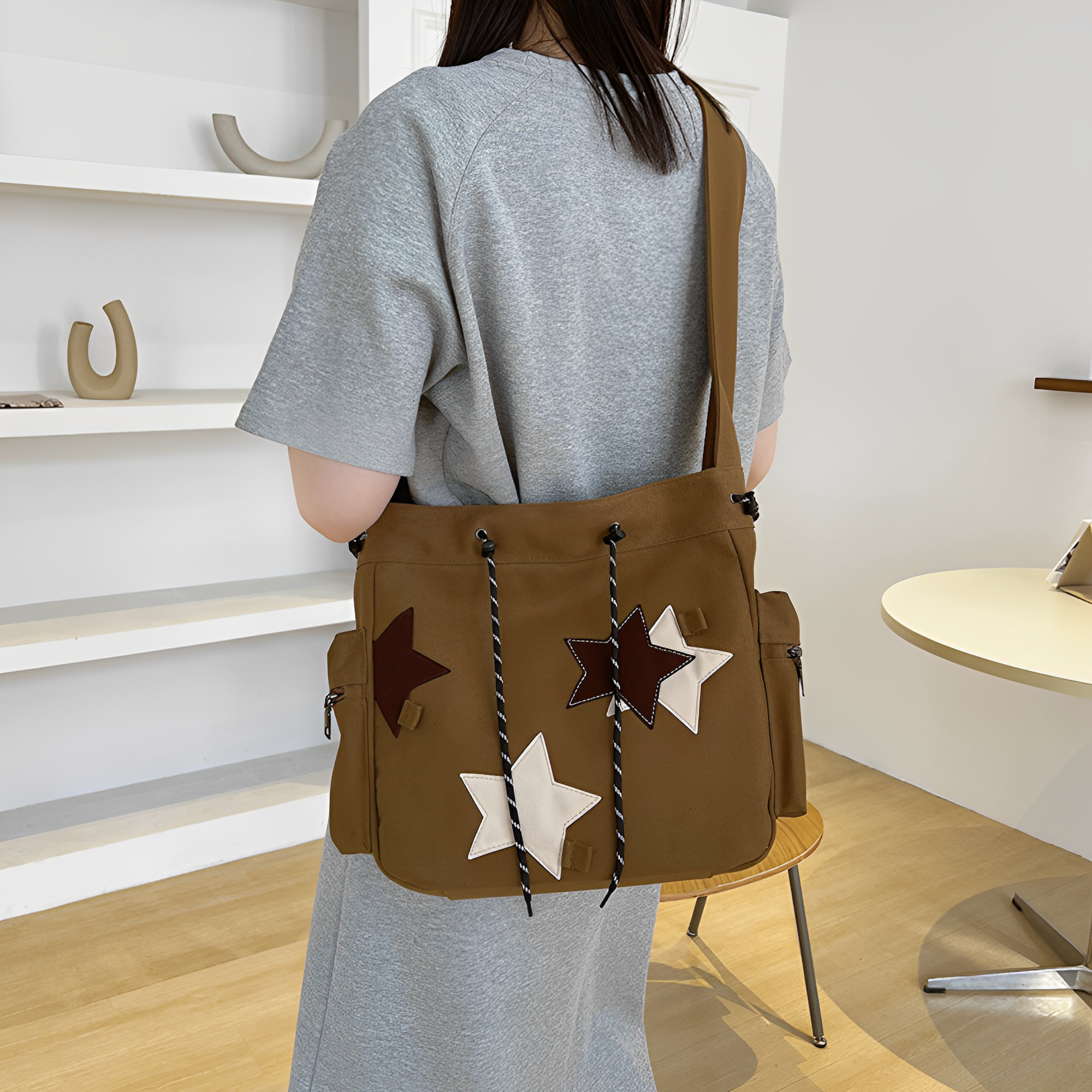 Stella Vegan Leather Hobo Bag