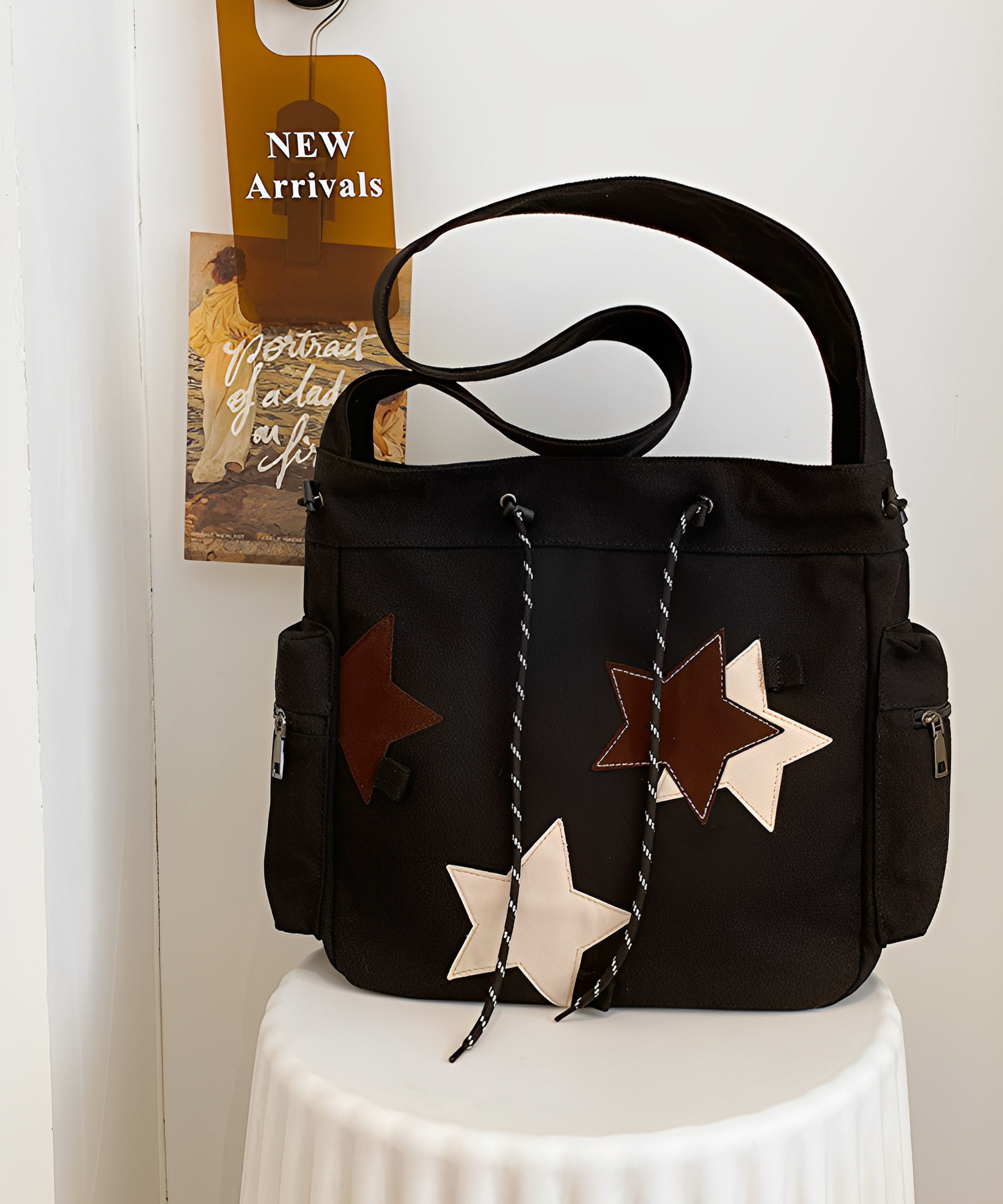 Stella Vegan Leather Hobo Bag