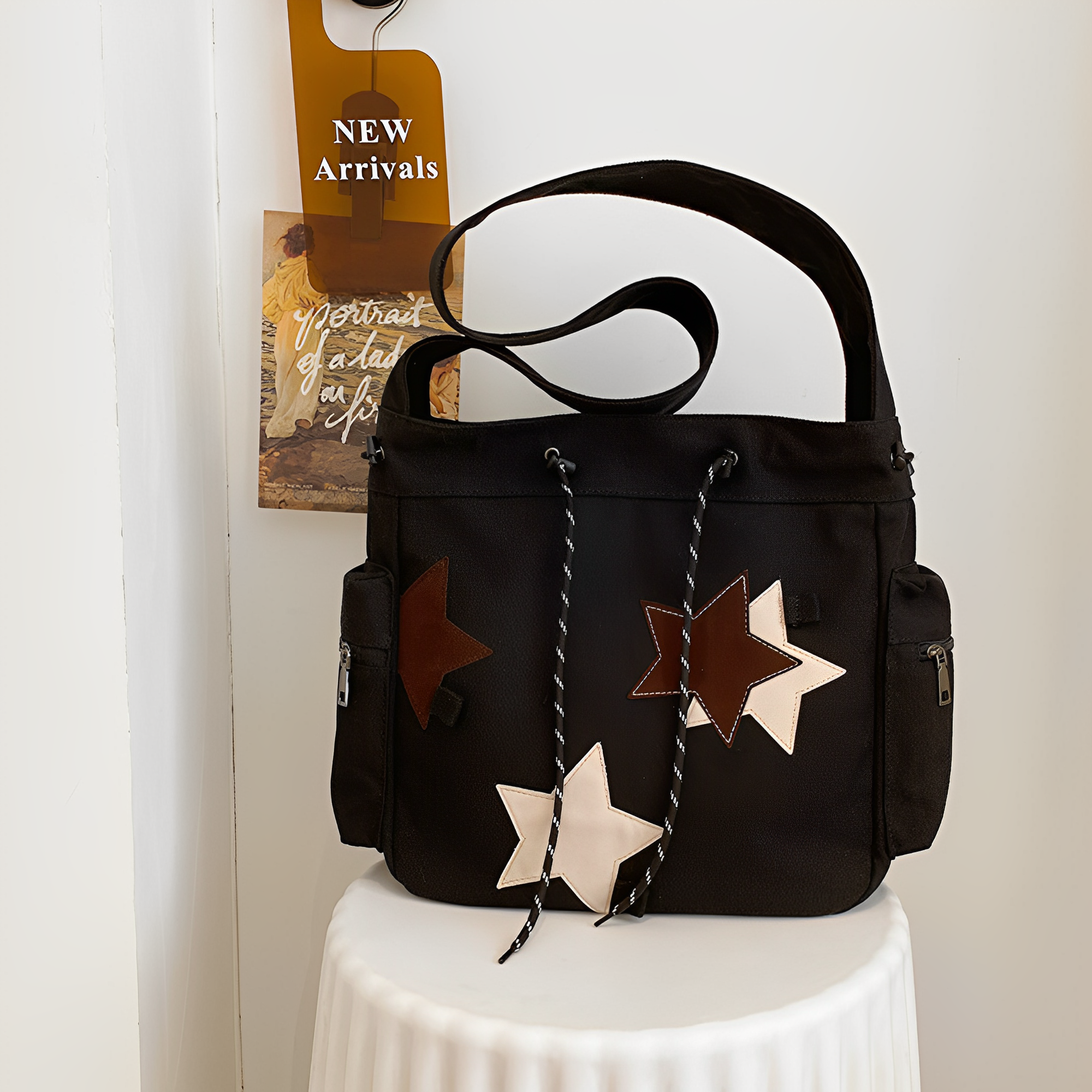 Stella Vegan Leather Hobo Bag