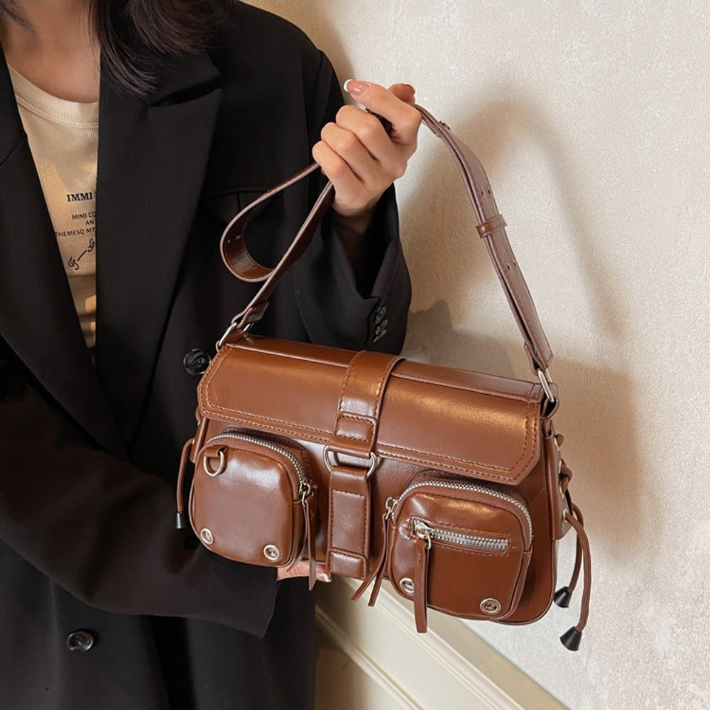 Nauma Vegan Leather Crossbody Bag