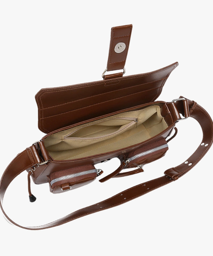 Nauma Vegan Leather Crossbody Bag
