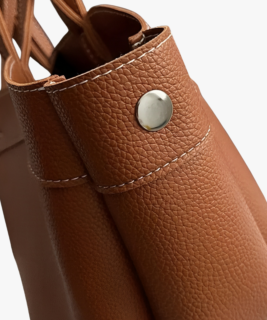 Adoria Vegan Leather Tote Bag