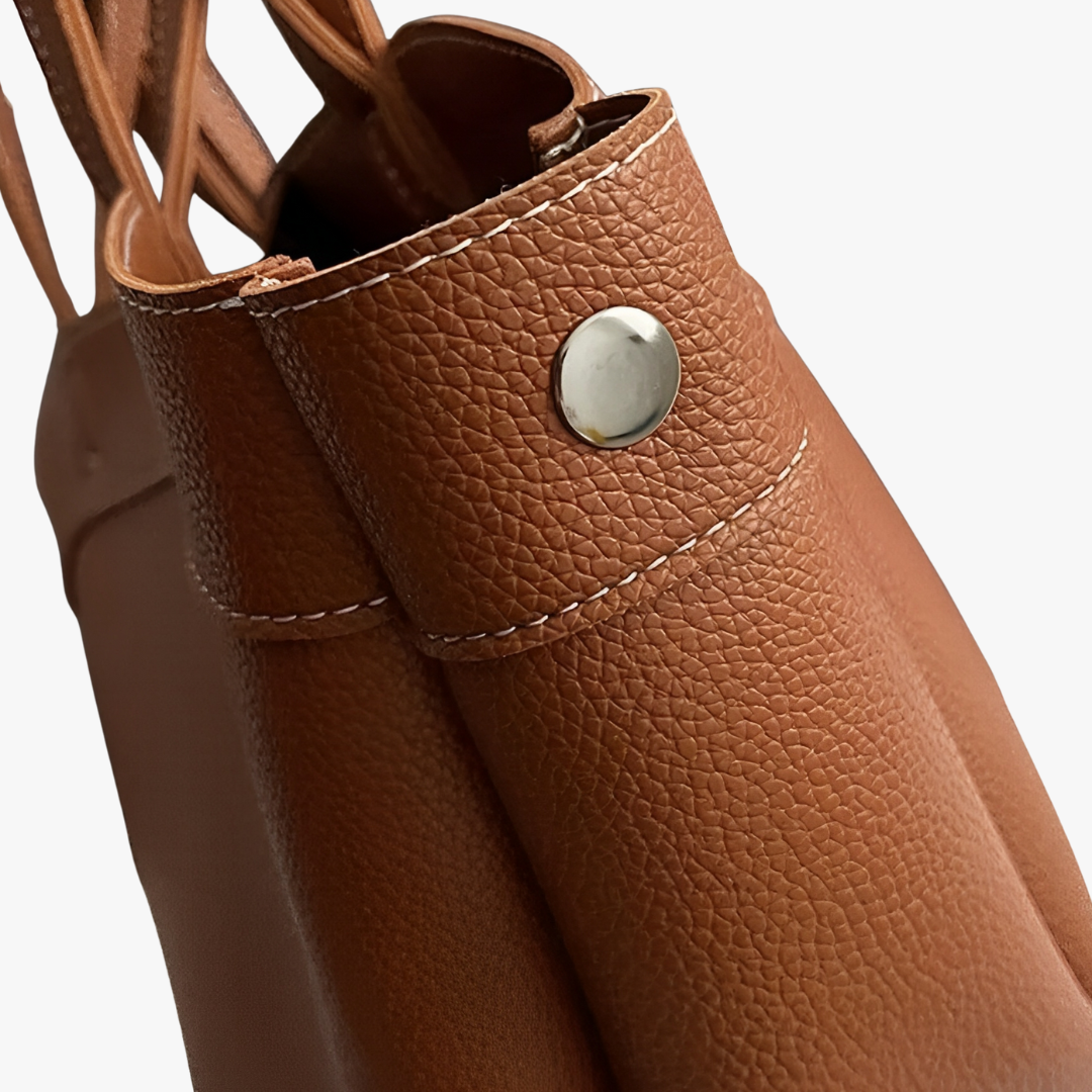 Adoria Vegan Leather Tote Bag