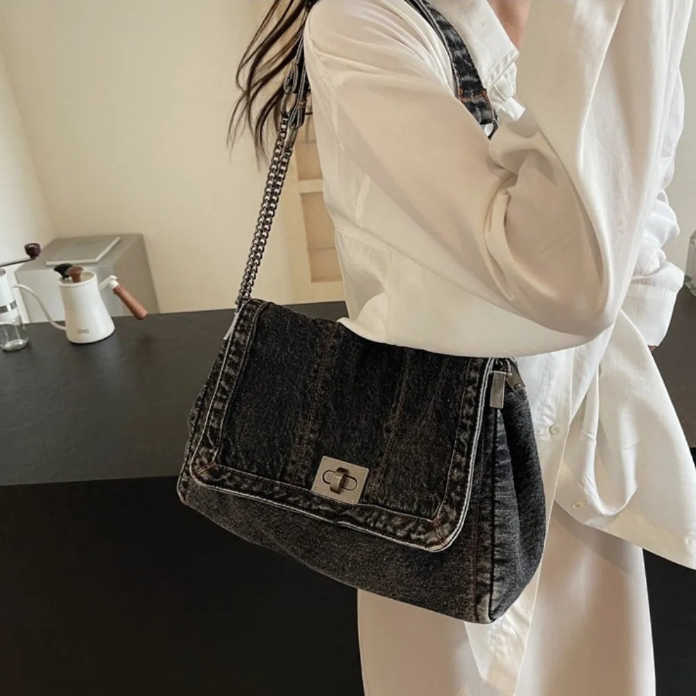 Elaya Vegan Leather Shoulder Bag