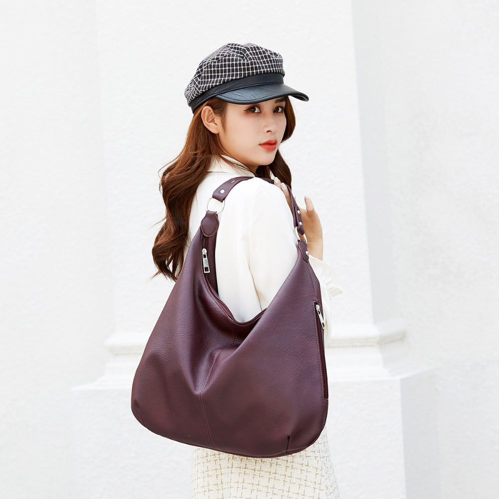 Ohana Vegan Leather Hobo Bag