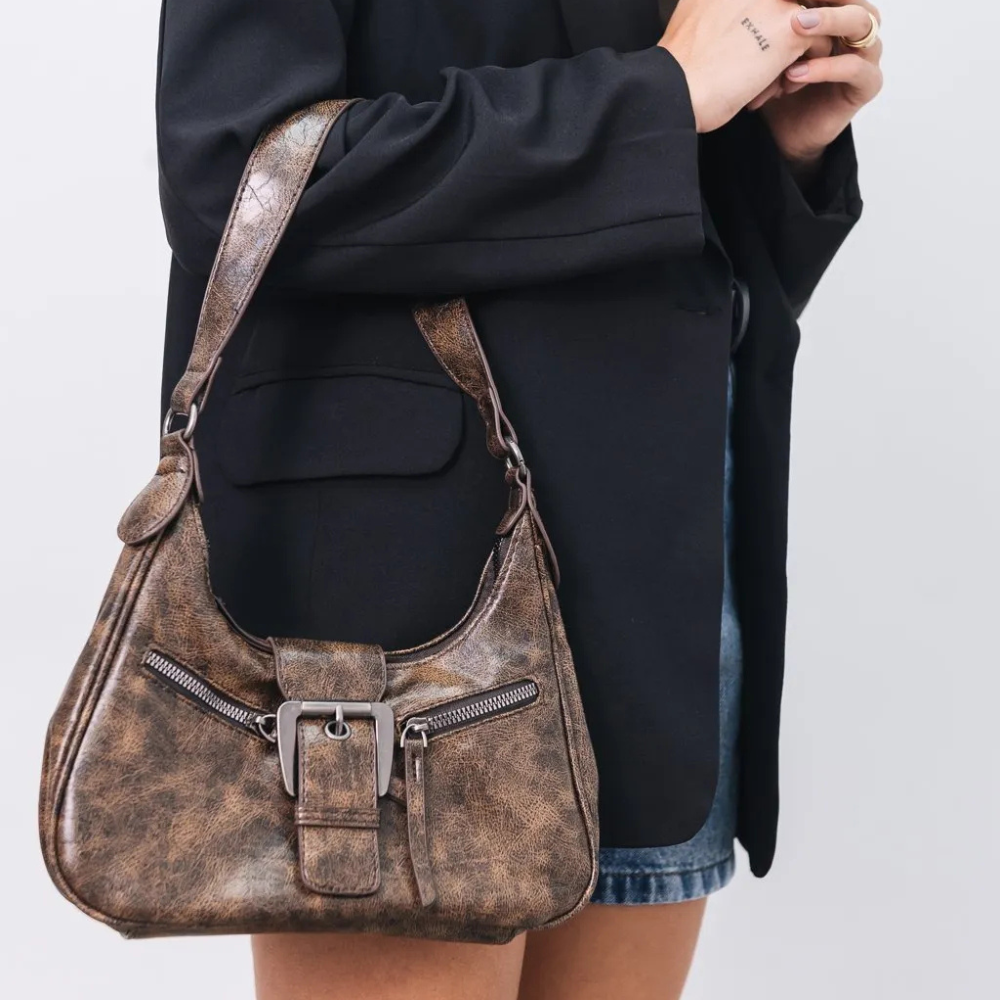 Cosmèa Vegan Leather Crossbody Bag