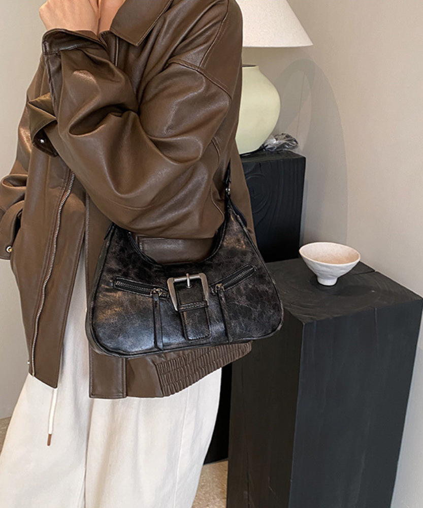 Cosmèa Vegan Leather Crossbody Bag