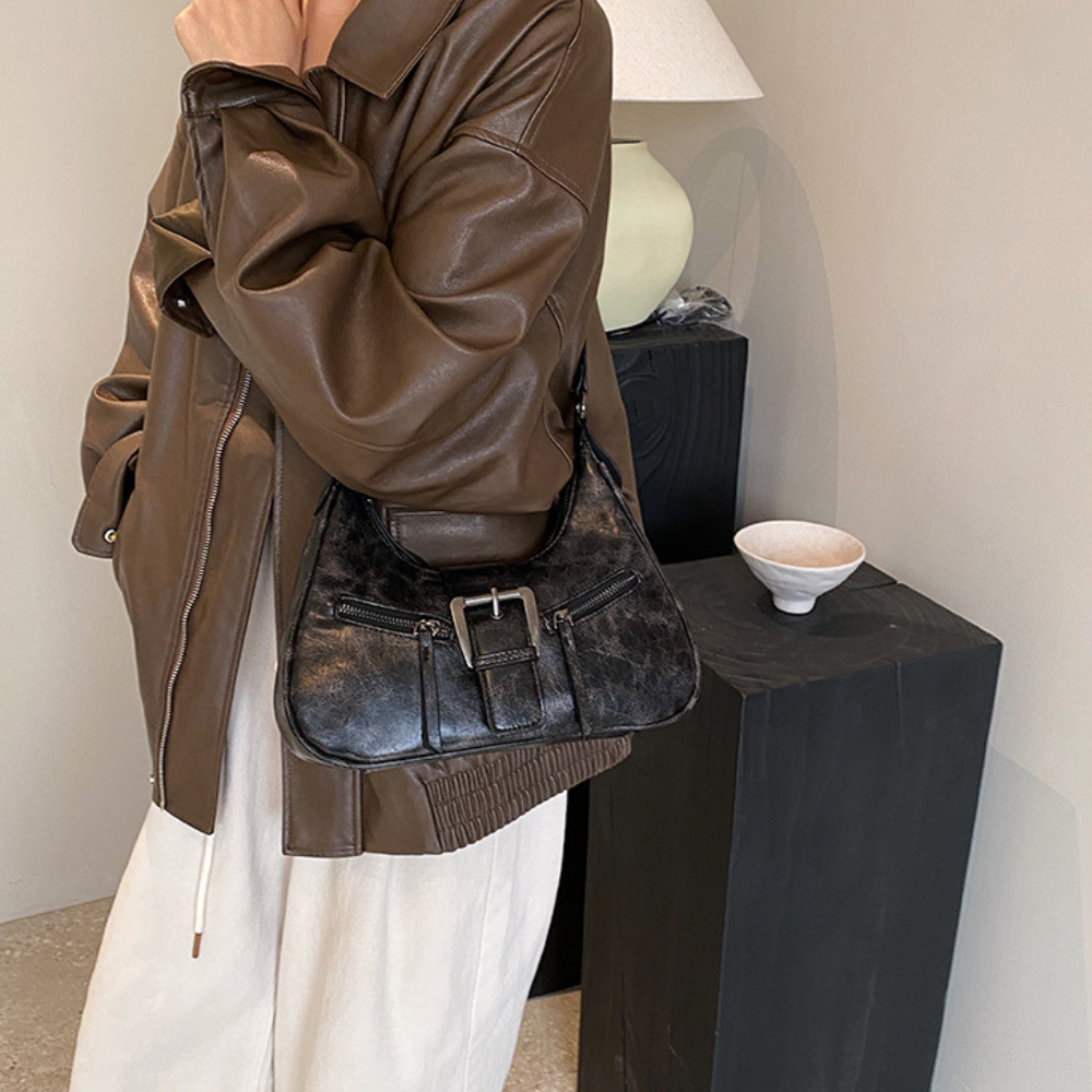 Cosmèa Vegan Leather Crossbody Bag