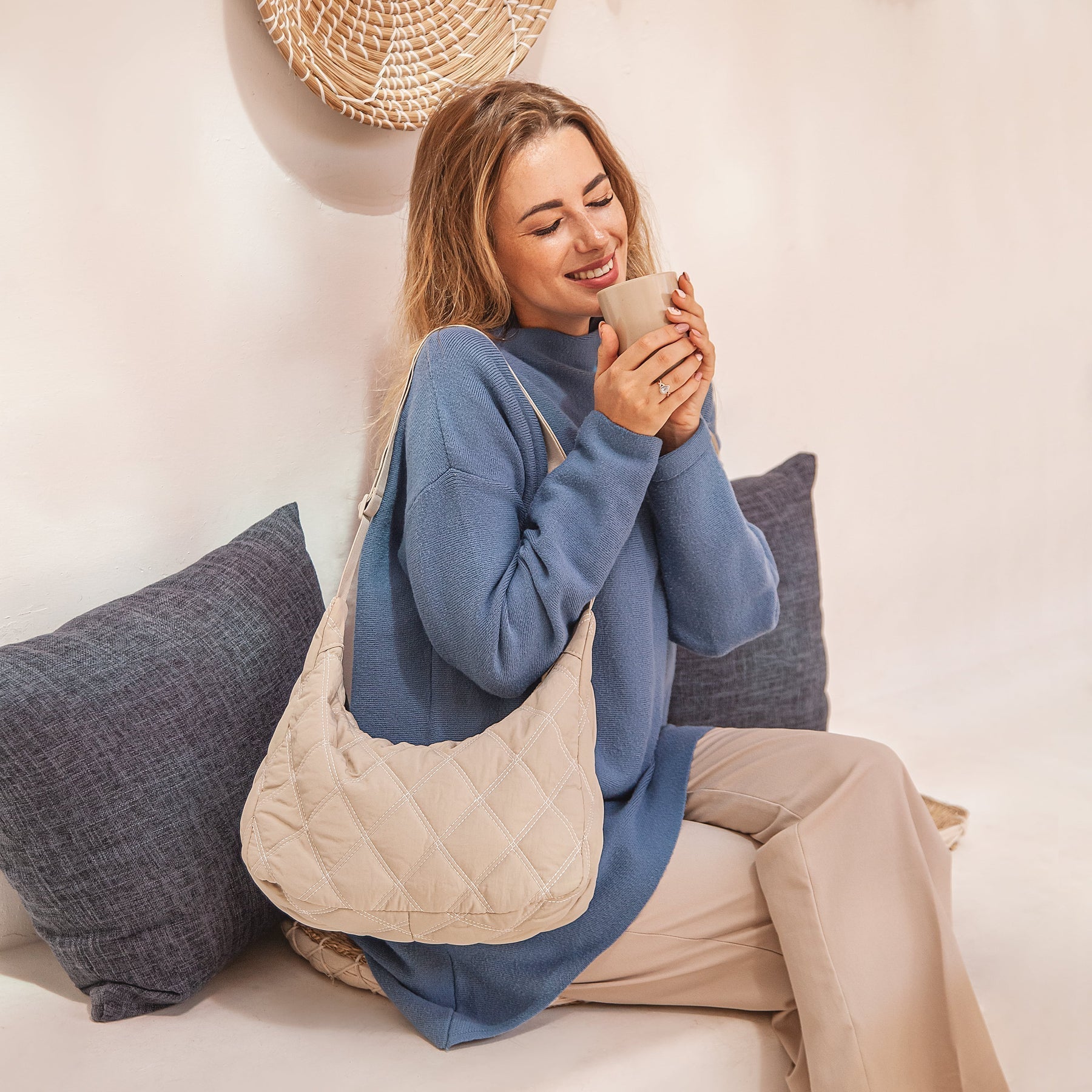 Selvane Vegan Leather Crossbody Bag