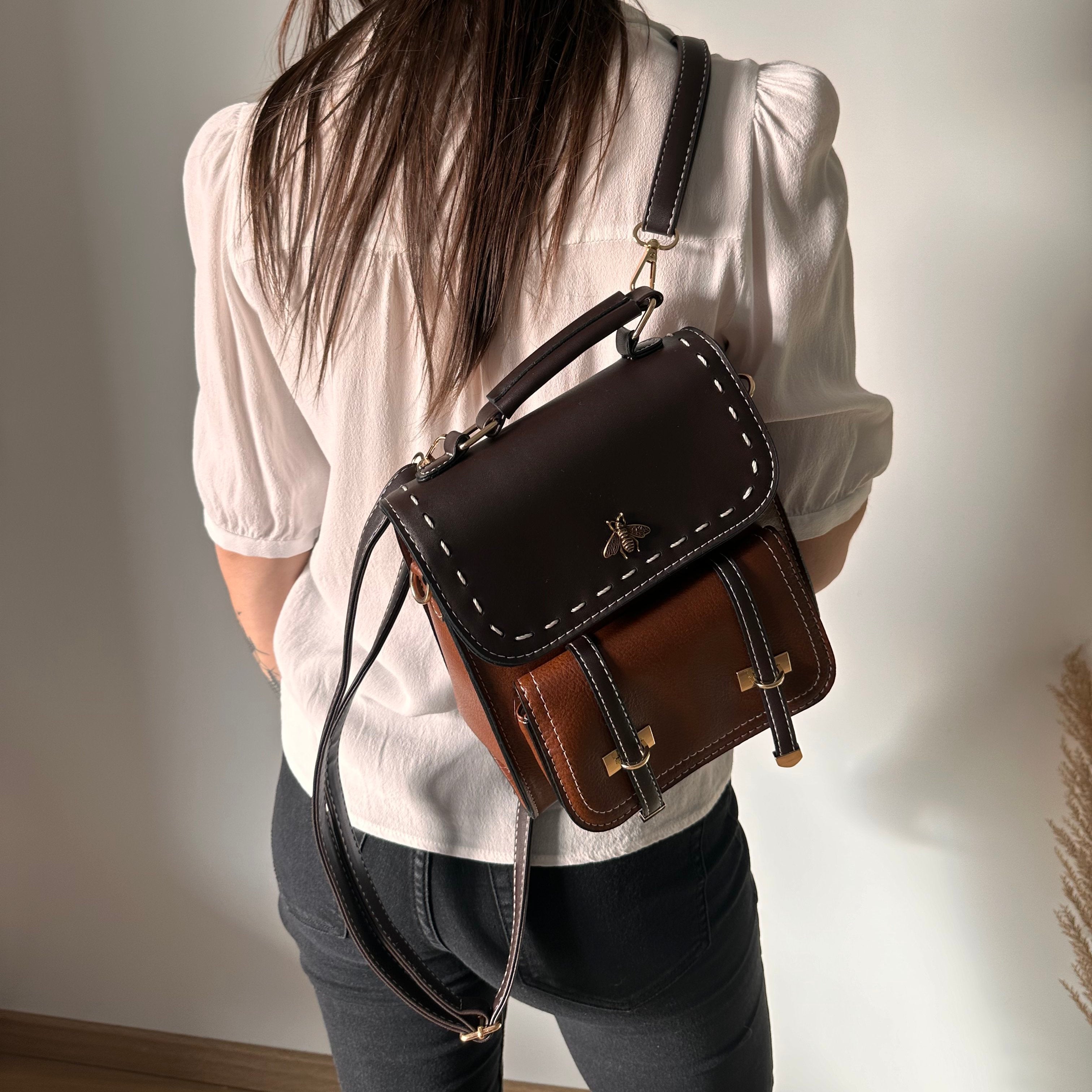 Avellan Vegan Leather Backpack