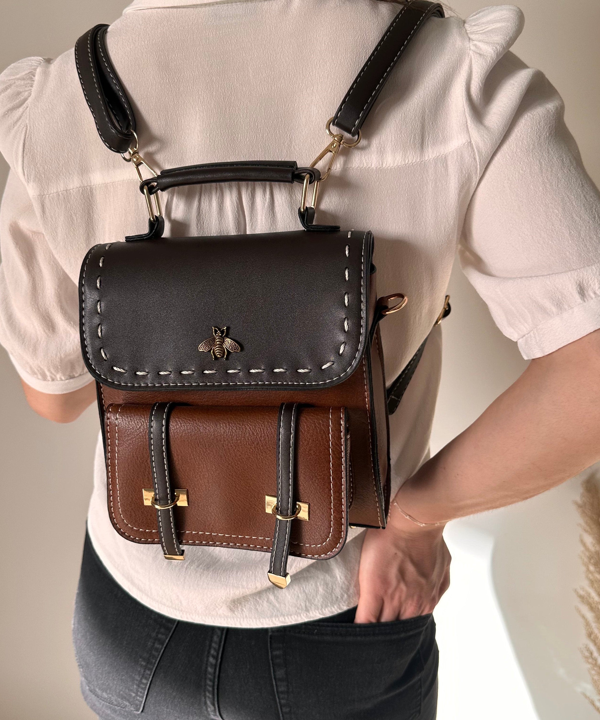 Avellan Vegan Leather Backpack