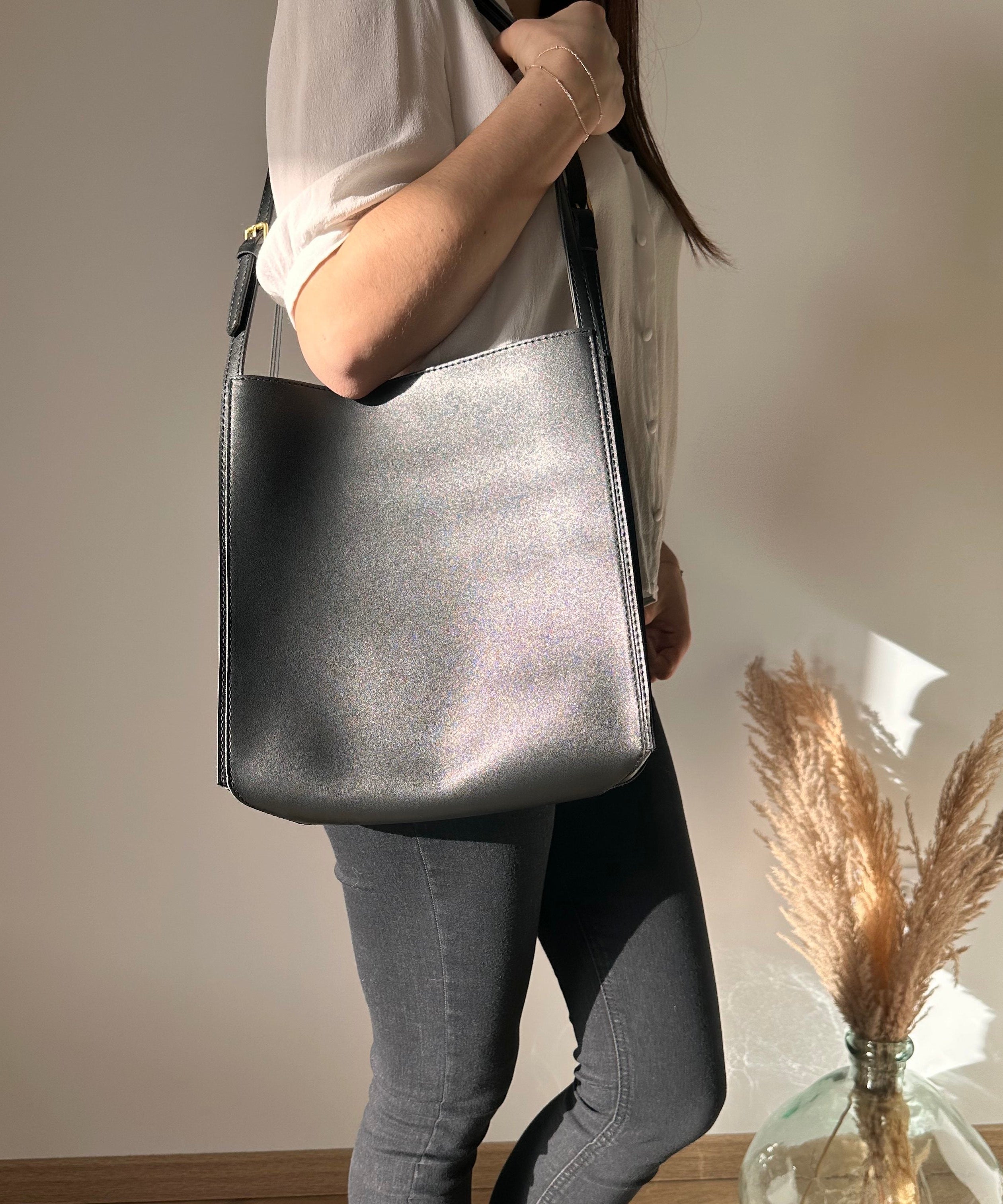 Riva Vegan Leather Tote Bag