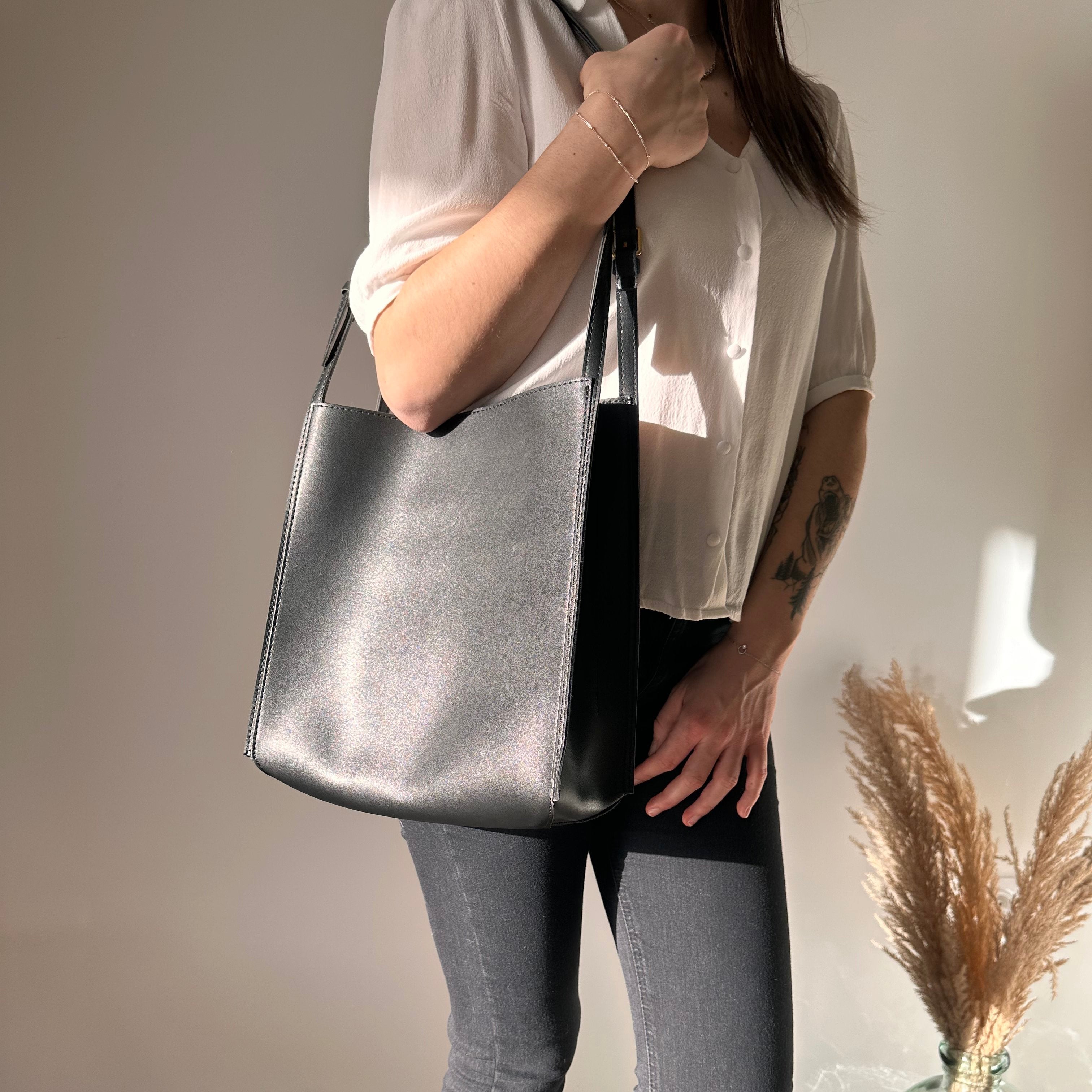Riva Vegan Leather Tote Bag