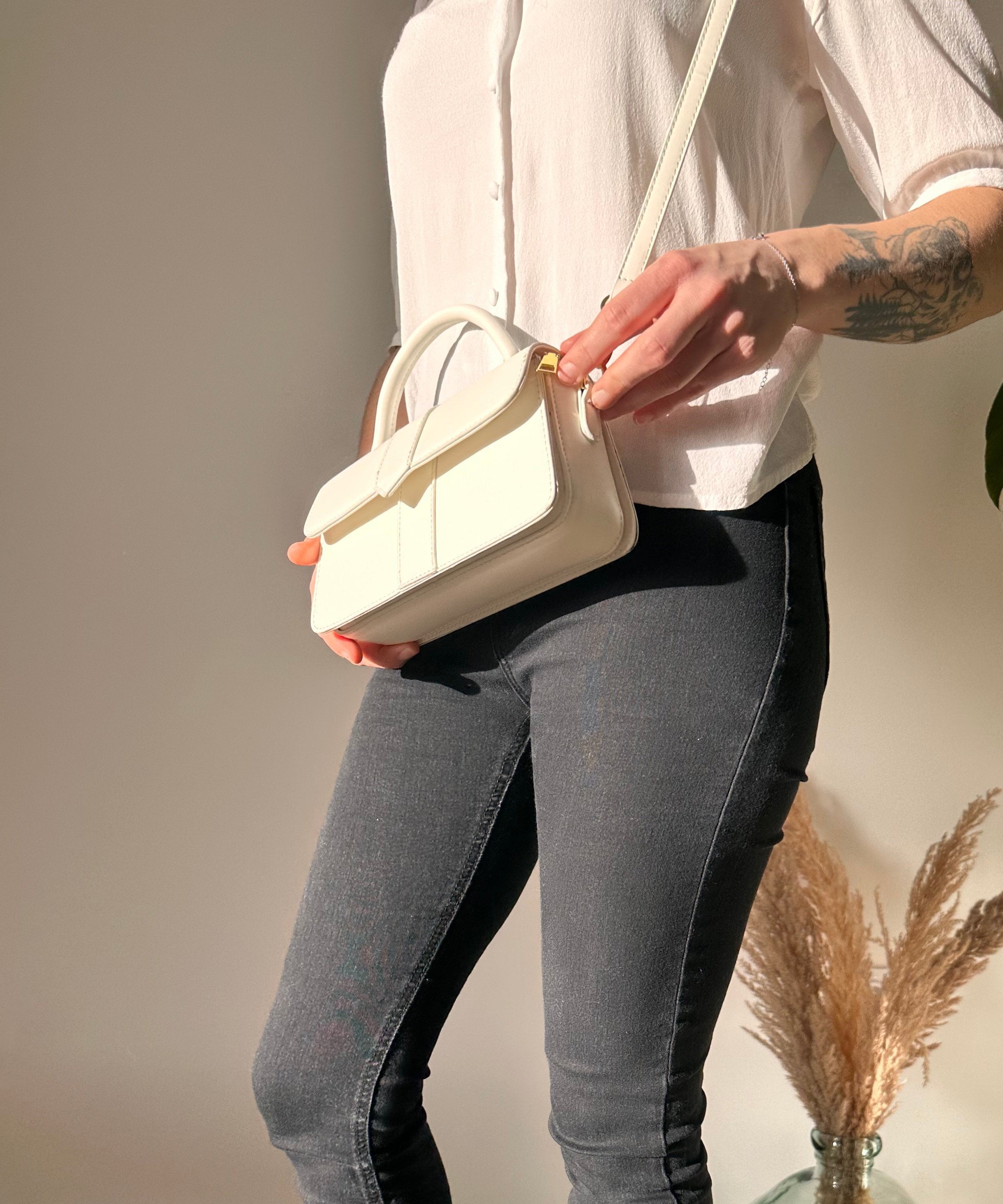 Bellecourt Vegan Leather Crossbody Bag