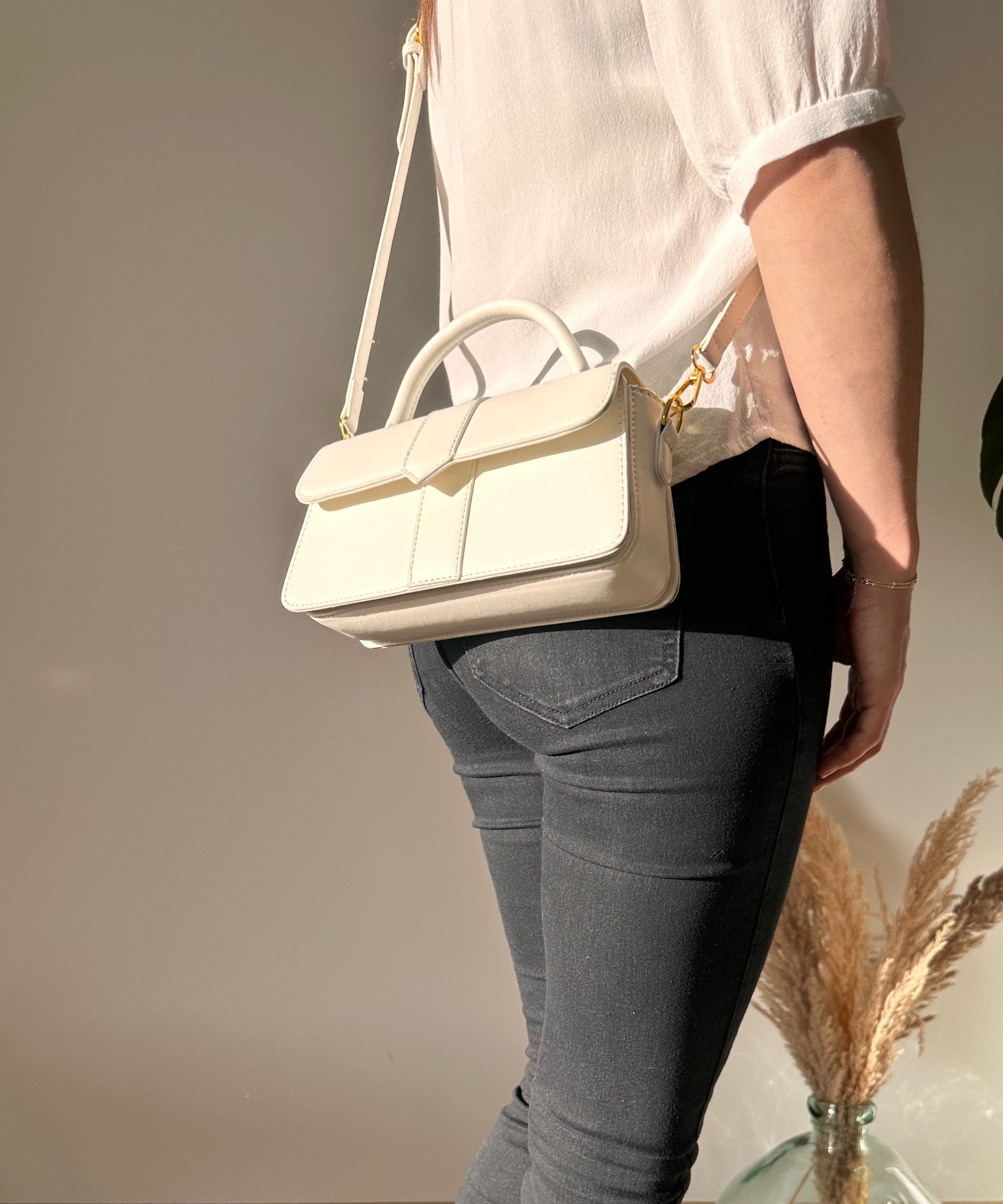 Bellecourt Vegan Leather Crossbody Bag
