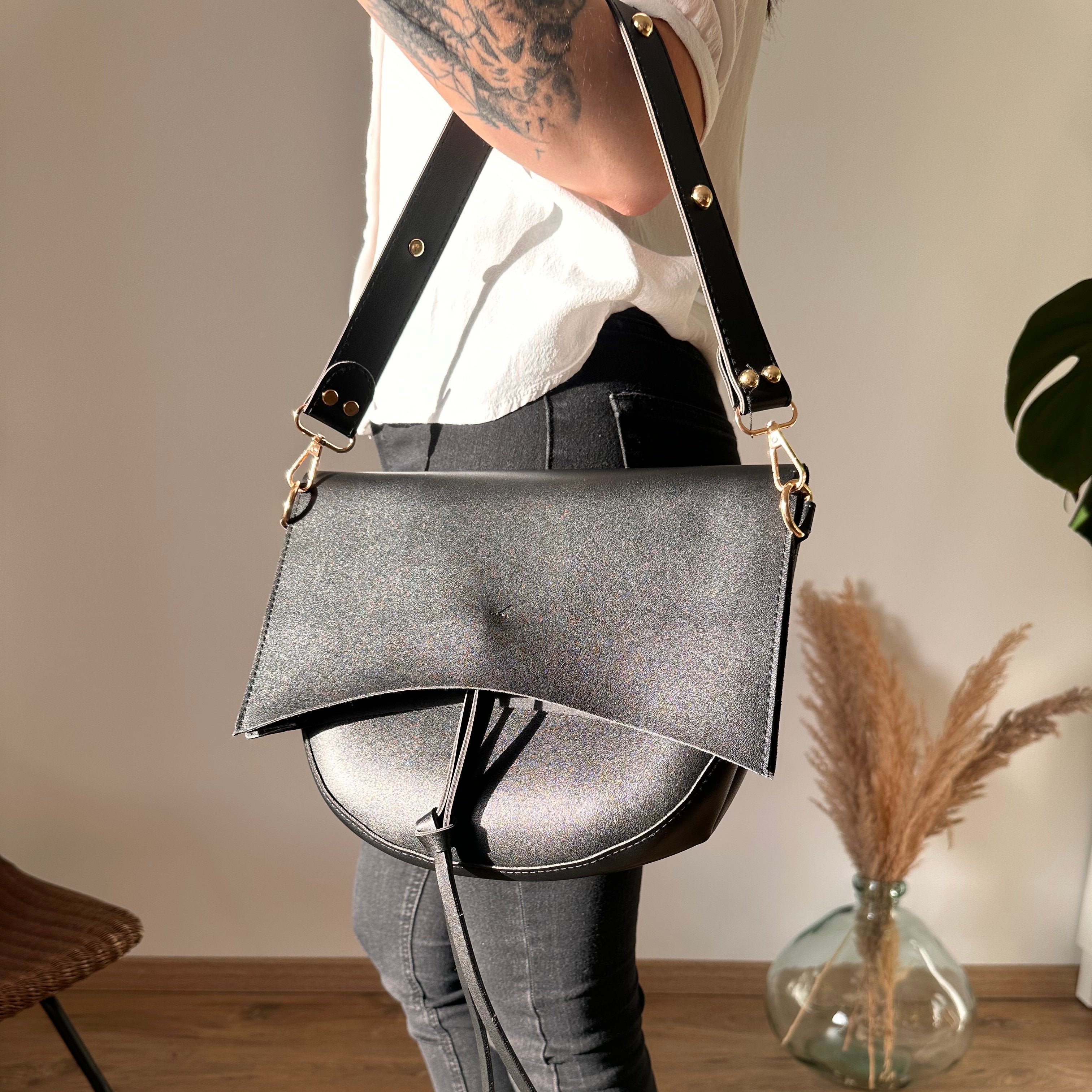 Aurore Vegan Leather Crossbody Bag