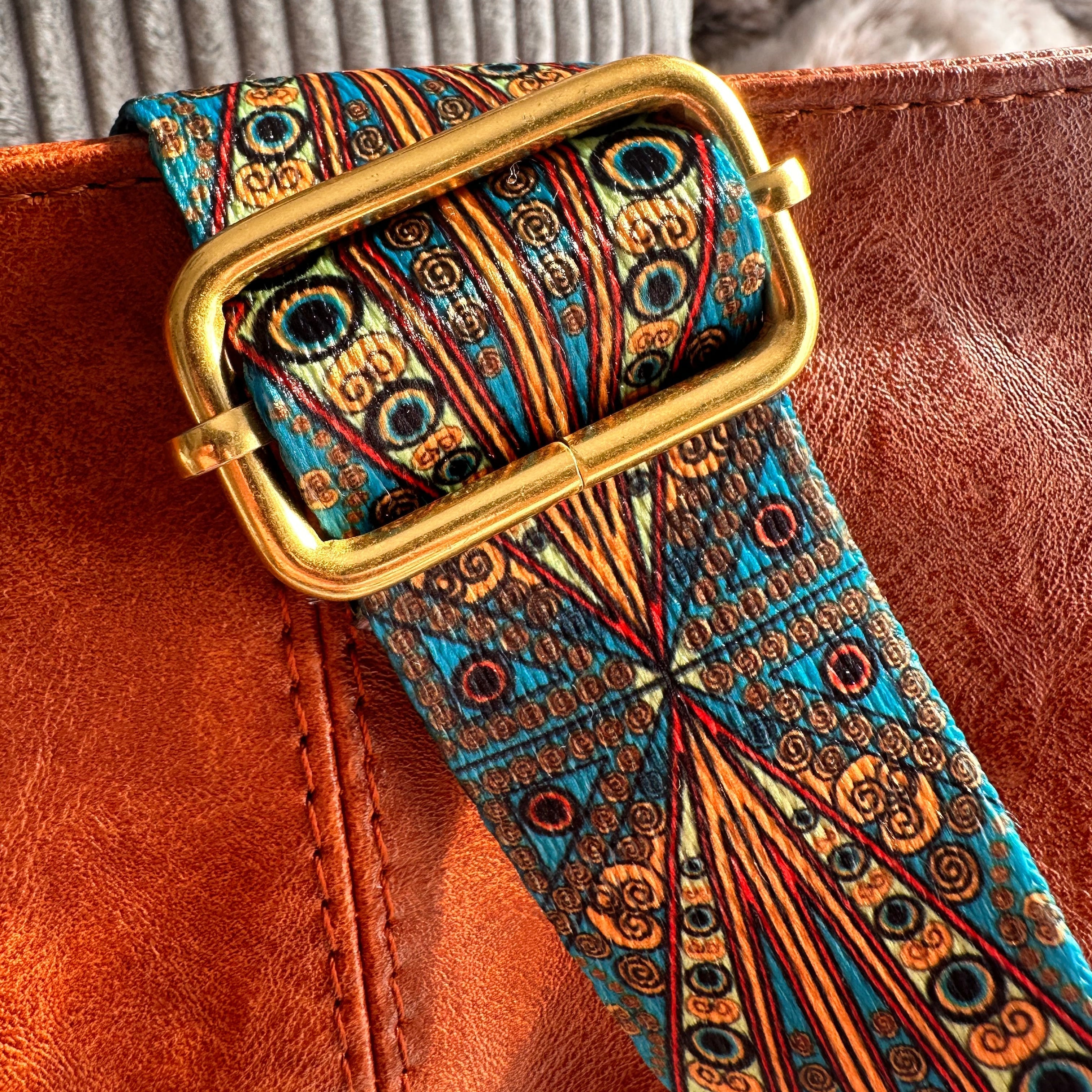 Castille Vegan Leather Crossbody Bag