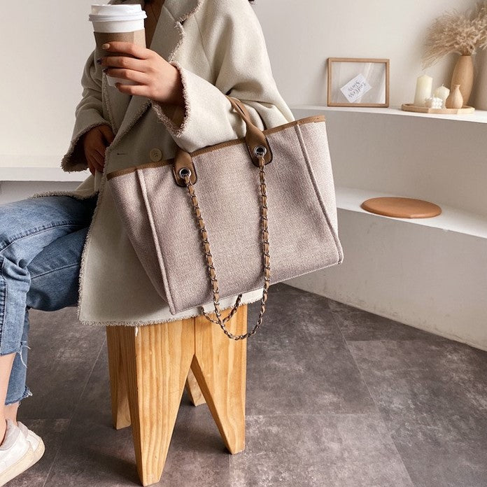 Fulla Vegan Leather Tote Bag