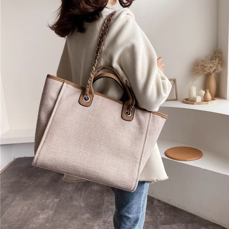 Fulla Vegan Leather Tote Bag